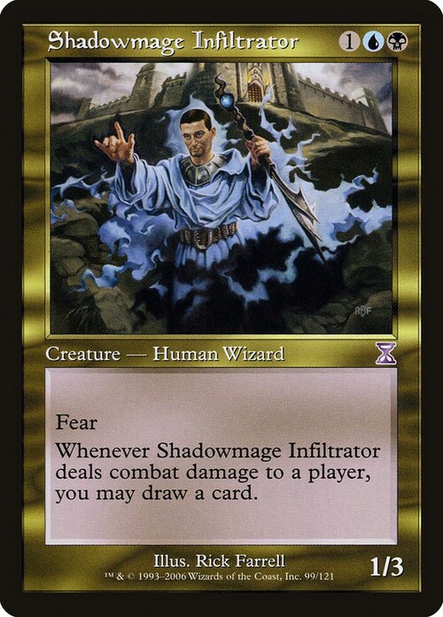 Shadowmage Infiltrator Card Front