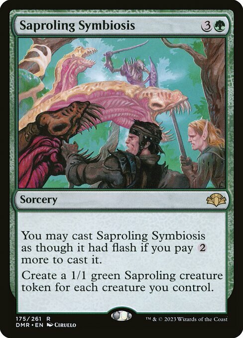 Saproling Symbiosis Card Front