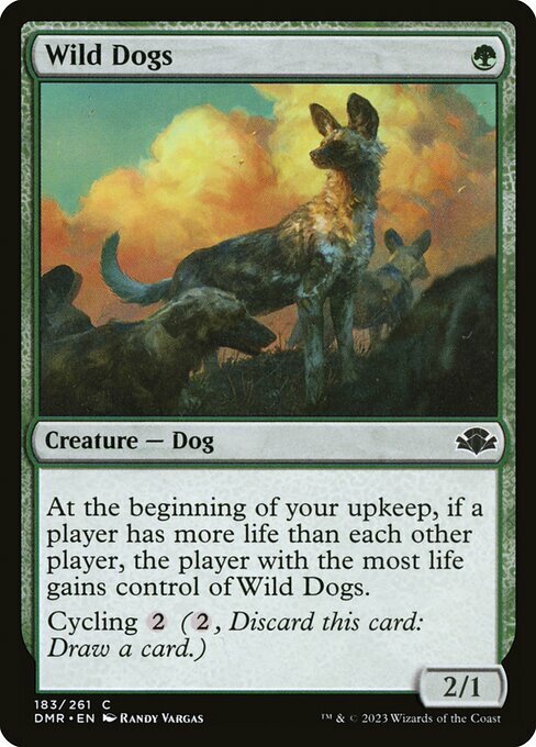 Wild Dogs Card Front
