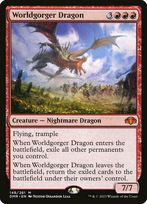 Worldgorger Dragon Card Front