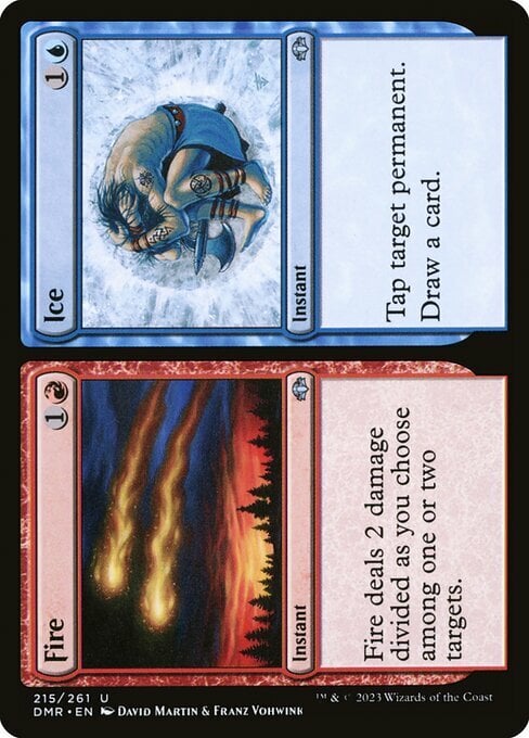 Fire // Ice Card Front
