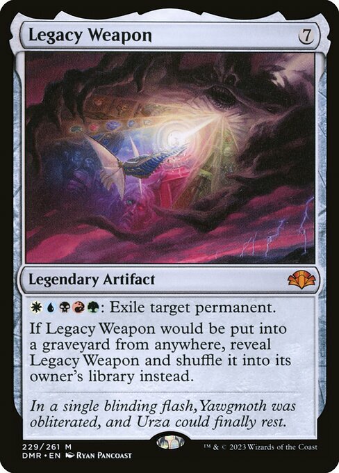 Legacy Weapon Card Front