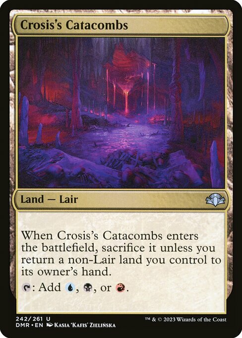 Crosis's Catacombs Card Front