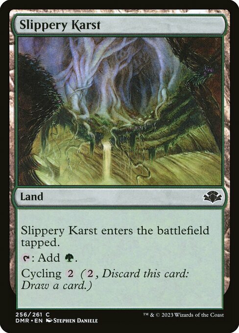 Slippery Karst Card Front