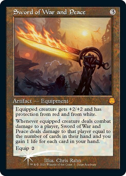 Sword of War and Peace Card Front