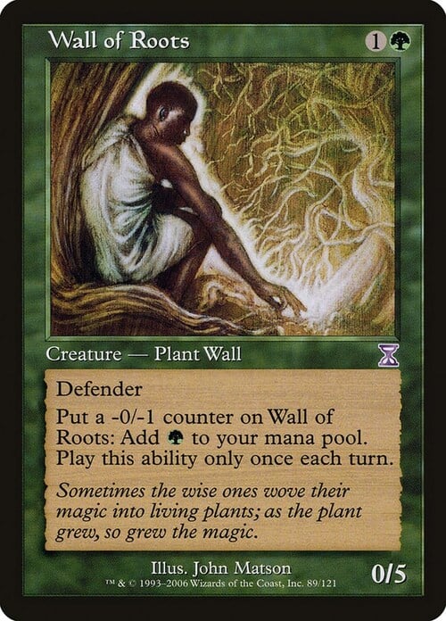 Wall of Roots Card Front