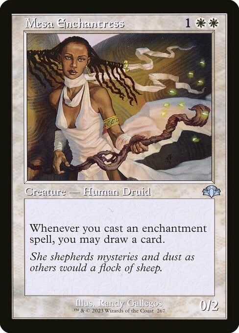 Mesa Enchantress Card Front