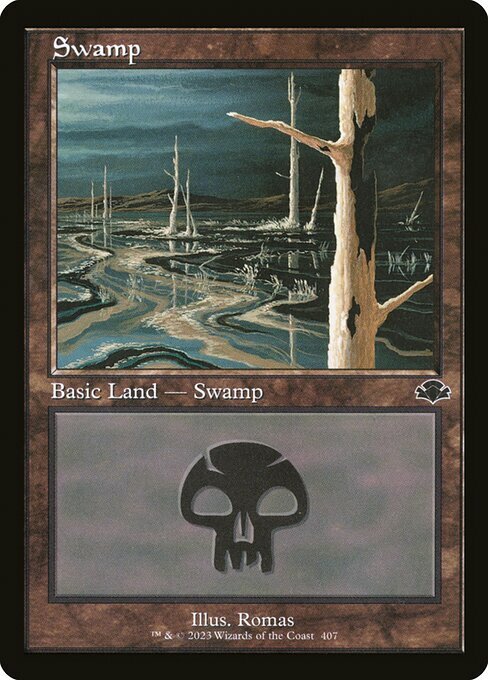 Swamp Card Front
