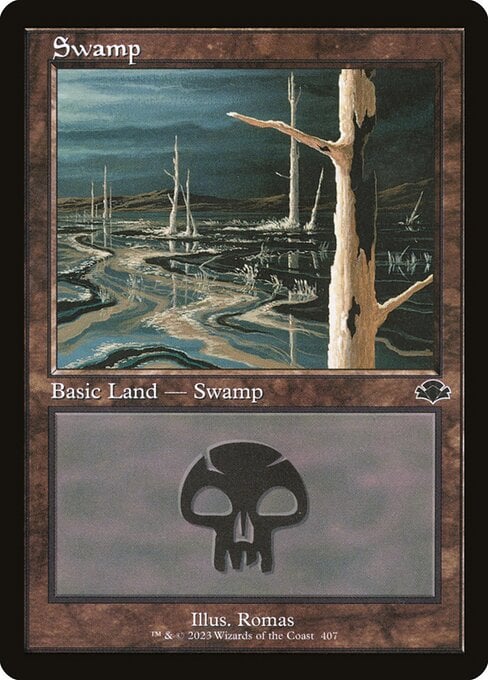 Swamp Dominaria Remastered Collectors Magic CardTrader