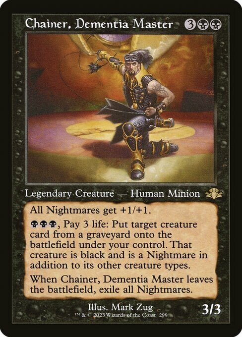 Chainer, Dementia Master Card Front