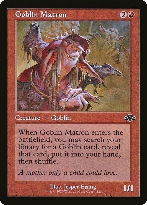 Matrona Goblin Card Front