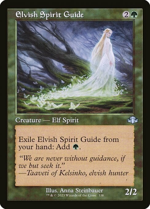 Spirito Guida degli Elfi Card Front