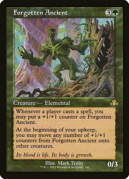 Forgotten Ancient Card Front