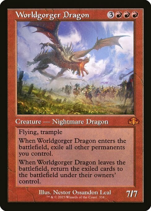 Worldgorger Dragon Card Front