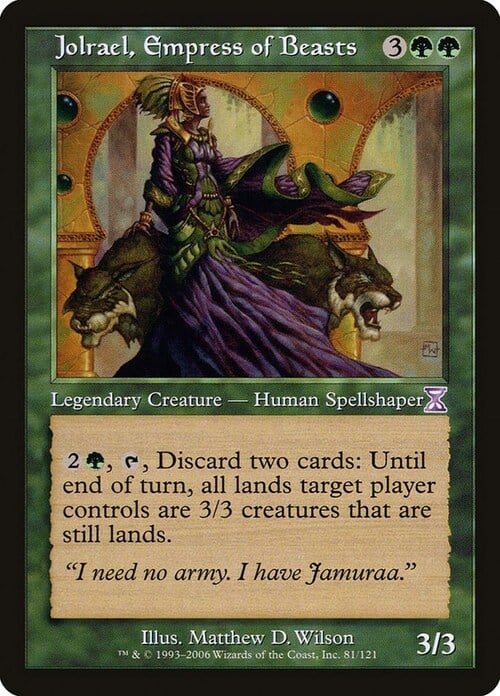 Jolrael, Imperatrice delle Bestie Card Front
