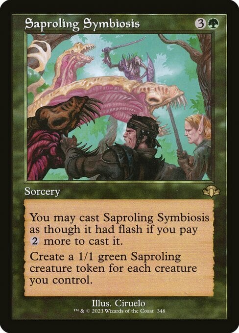 Saproling Symbiosis Card Front