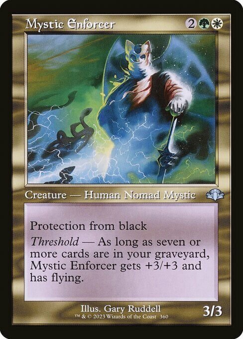 Mystic Enforcer Card Front