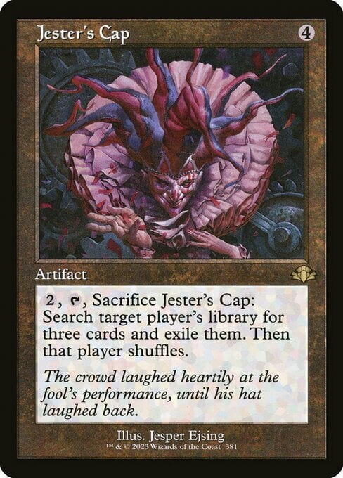 Jester's Cap Card Front