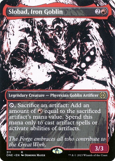 Slobad, Iron Goblin Card Front