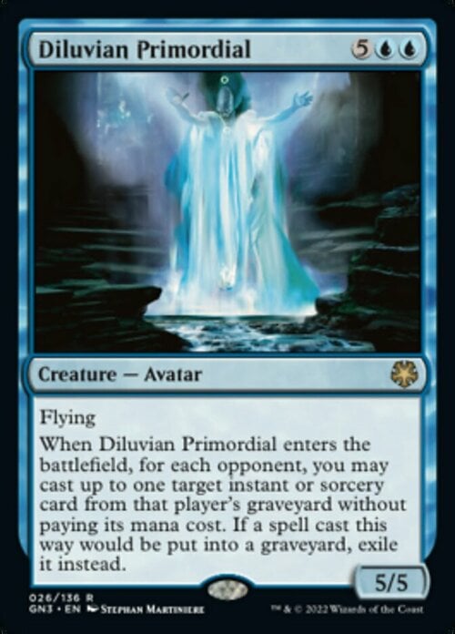 Primordiale Diluviano Card Front