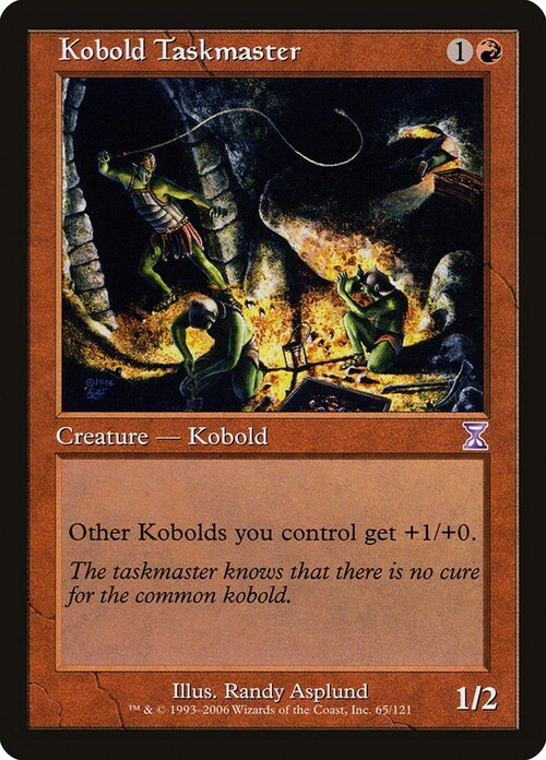 Kobold Taskmaster Card Front