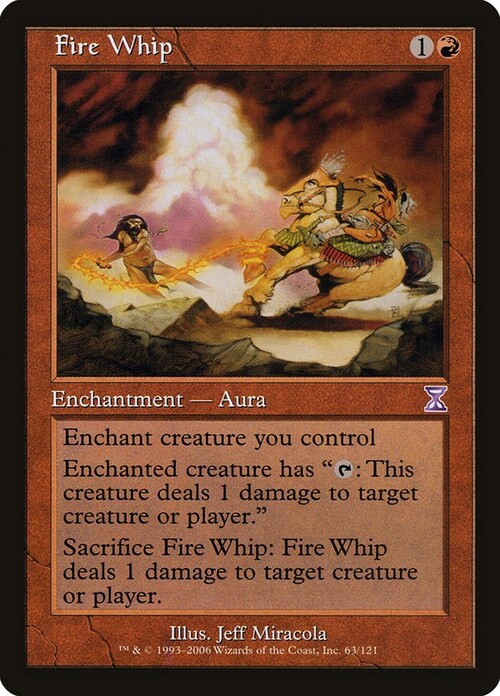Fire Whip Card Front