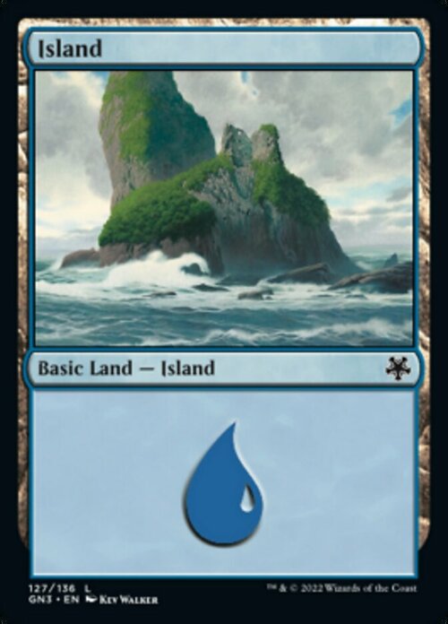 Island Card Front