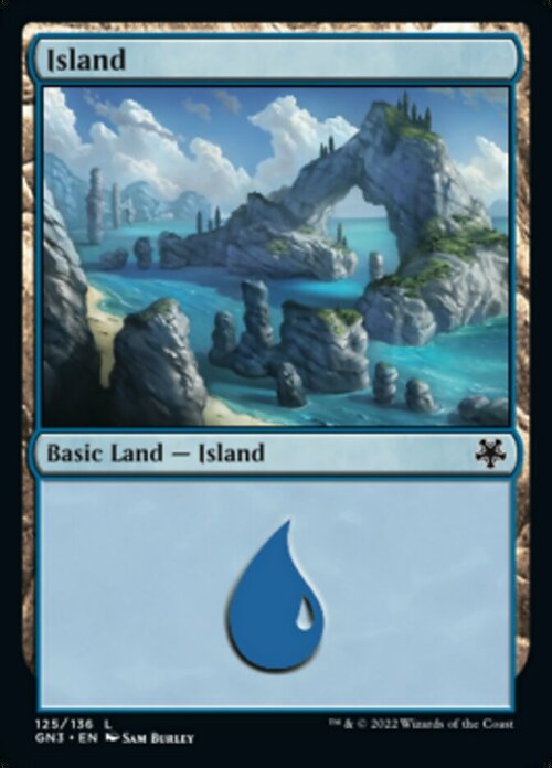 Island Card Front