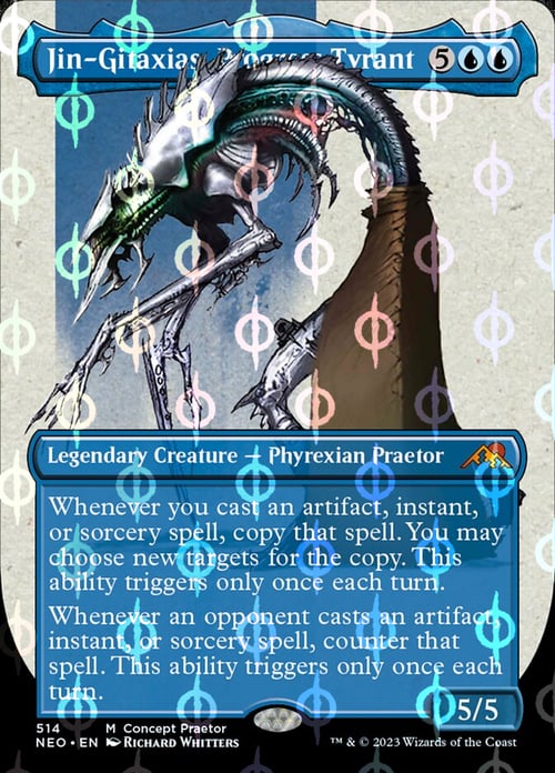 Jin-Gitaxias, Progress Tyrant Card Front