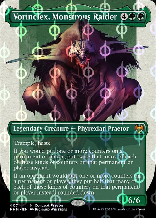 Vorinclex, Monstrous Raider Card Front
