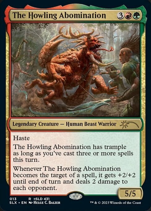 The Howling Abomination Frente