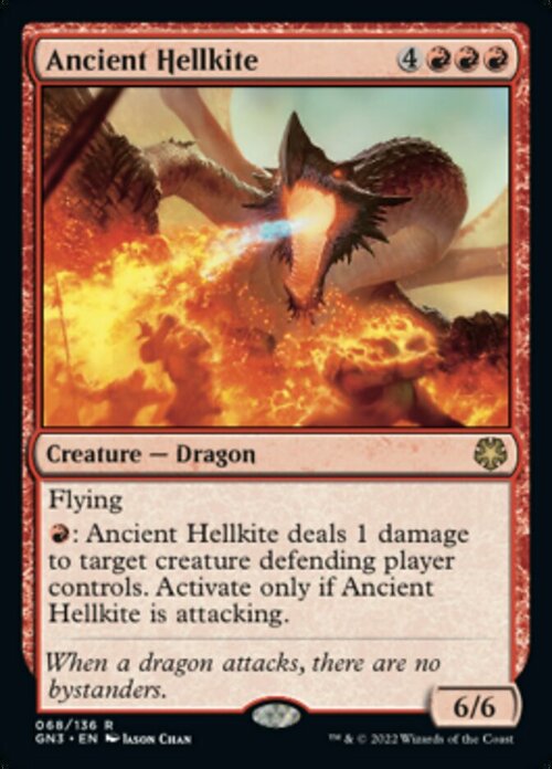 Ancient Hellkite Card Front