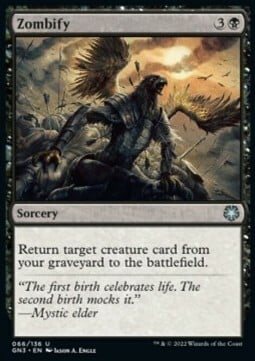 Zombify Card Front