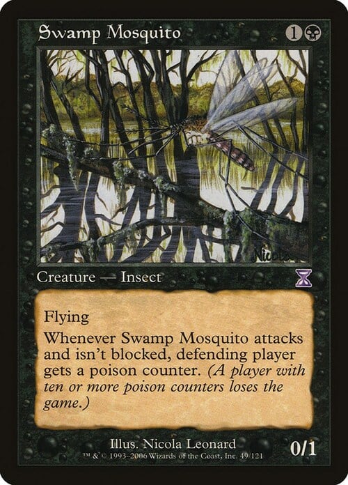 Swamp Mosquito Card Front
