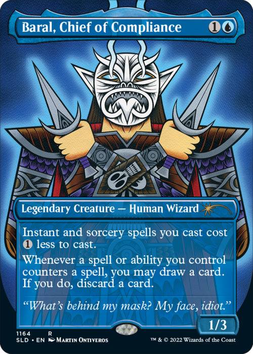 Baral, Chief of Compliance Card Front