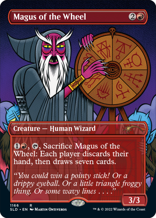 Magus of the Wheel Card Front