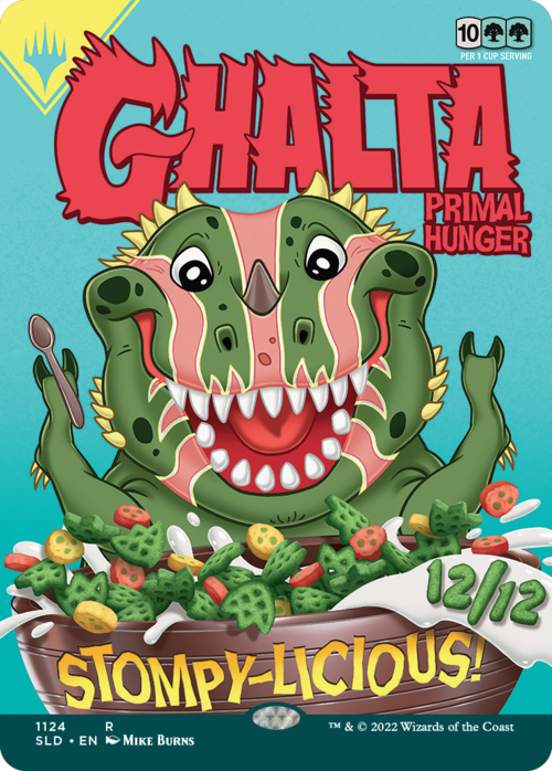 Ghalta, Primal Hunger Card Front