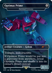 Darksteel Colossus · Optimus Prime 1081