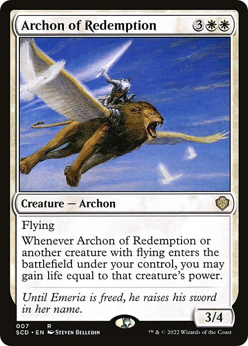Archon of Redemption Card Front