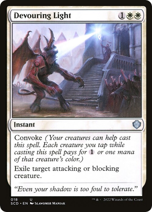 Luce Divoratrice Card Front