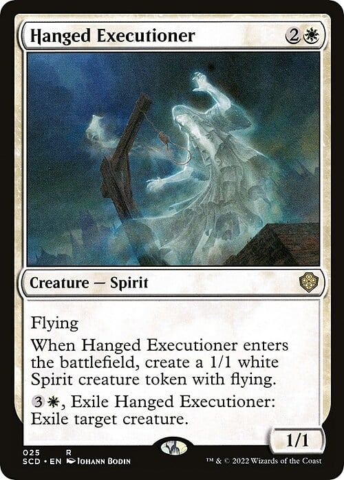 Hanged Executioner Card Front