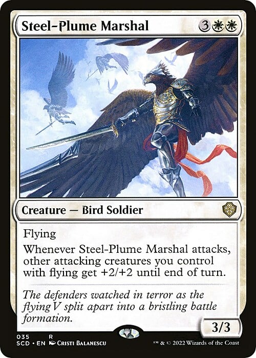 Steel-Plume Marshal Card Front