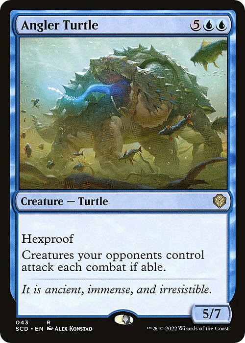 Angler Turtle Card Front