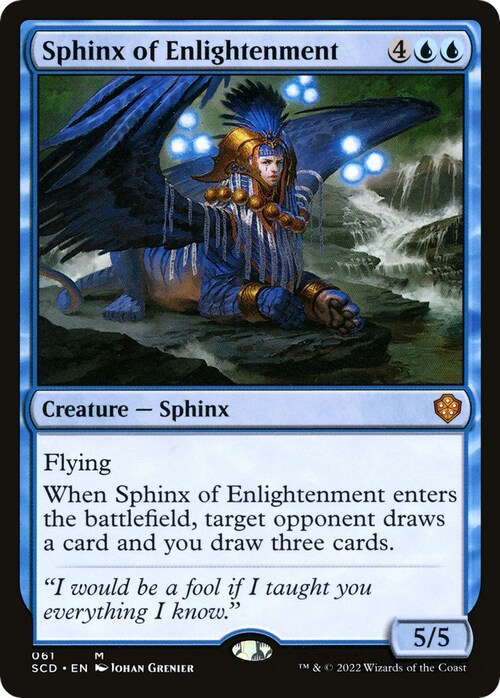 Sphinx of Enlightenment Card Front