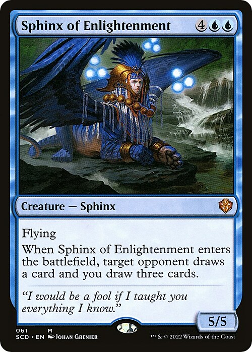 Sphinx of Enlightenment Card Front