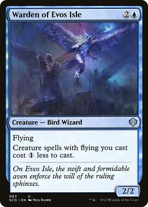 Warden of Evos Isle Card Front