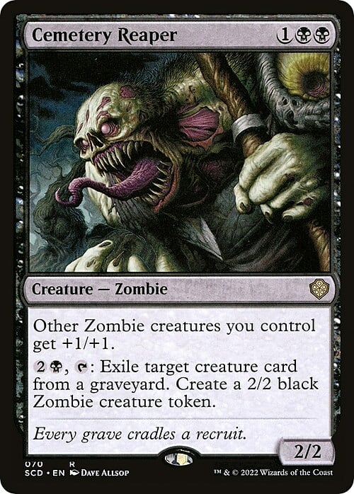 Cemetery Reaper Card Front