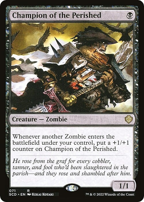 Champion of the Perished Card Front