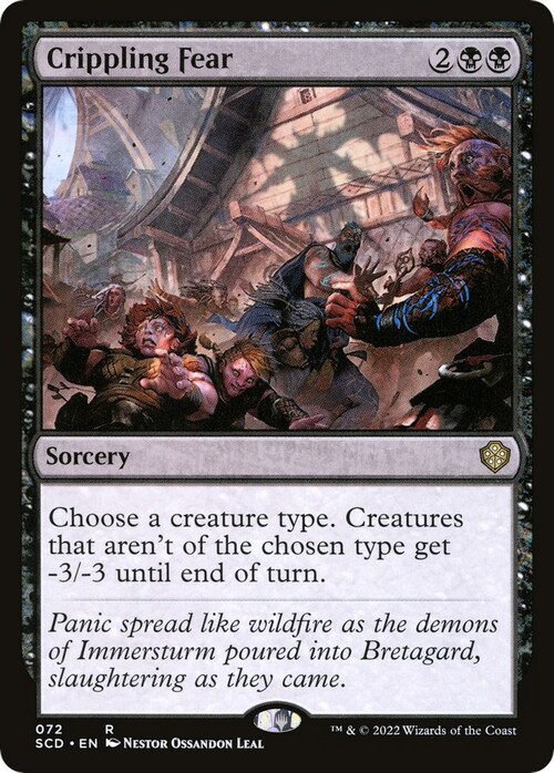 Paura Opprimente Card Front