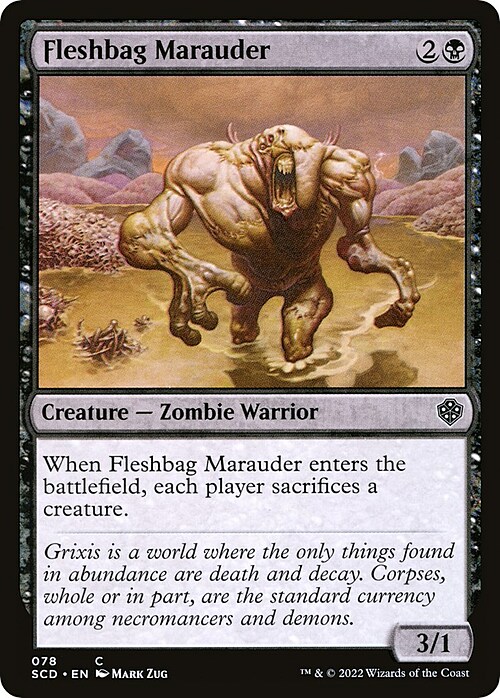 Fleshbag Marauder Card Front